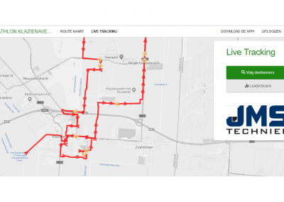 Triathlon Klazienaveen WedstrijdAPP